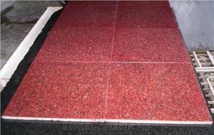 แผ่นหินแกรนิตสีแดง Jhansi ระดับไฮเอนด์ขัดเงาและไม่ขัดเงาสำหรับปูพื้นเคาน์เตอร์ห้องครัวและเชิงพาณิชย์ - Product Image 5