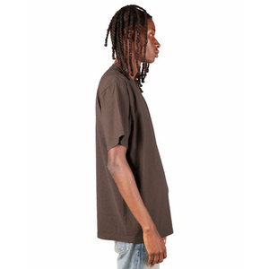 T-shirt OEM personnalisé avec logo, teint en pièce, épais 220 GSM, style streetwear, col rond, manches courtes, vierge, marque privée - Product Image 4