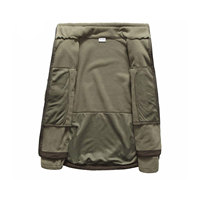 Veste d'extérieur en polaire pour homme, épaisse et chaude, thermique, pour le camping, vêtement d'hiver avec poches zippées, col montant, logo frontal