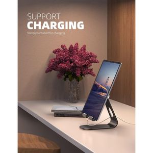 Adjustable Desktop <b>Tablet</b> <b>Stand</b> Compatible with iPad 2018 Pro 9.7 10.5 Ai-Gift for Convenient PC Holding - Product Image 3