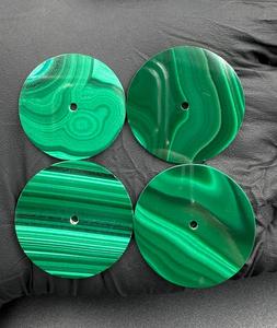 Cadran de montre en malachite naturelle fourni par le fabricant, plaque de cadran personnalisée en pierres précieuses, épaisseur 0,9 mm, coupe plate, pierres précieuses K, montre classique - Product Image 3