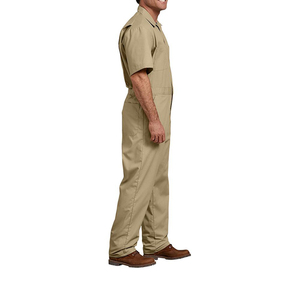 Hi Vis Twill Cotton Work Wear Coverall Suit <b>Men</b> Custom Drill Workwear <b>Overall</b> High Visibility Reflective Stripes Safety Uniform - Product Image 2