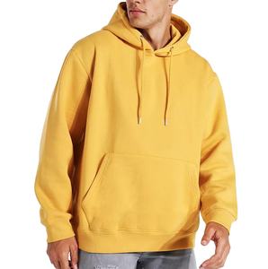 Venta al por mayor de sudaderas con capucha de algodón de gran tamaño personalizado peso pesado transpirable Sudadera con capucha en blanco de gran tamaño - Product Image 6