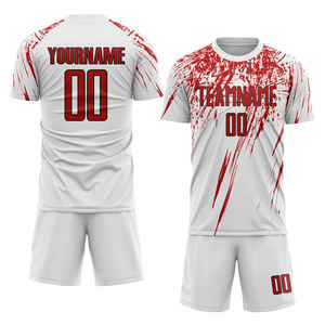 Uniforme de Fútbol Personalizado con Impresión Digital, Unisex, Transpirable, de Secado Rápido, Malla Ligera de 240GSM, Manga Corta - Product Image 3