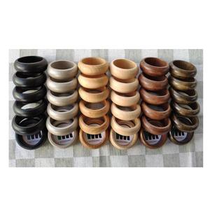 Anillos para Servilletas de Madera con Borlas, Porta Servilletas de Madera Estilo Boho, Decoración Rústica para Mesa de Estilo Farmhouse, Venta al por Mayor - Product Image 6