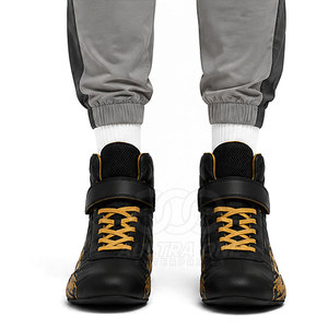 Zapatos de Carreras de Karting Profesionales con Estilo, Parte Superior de Cuero Genuino, Suela de Goma Ligera, Soporte Cómodo y Resistente para Pista - Product Image 4