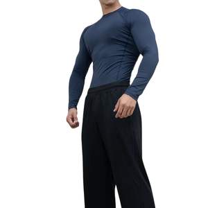 Camiseta Deportiva de Compresión para Hombre, Personalizada, al por Mayor, de Manga Larga, Secado Rápido, Transpirable, para Gimnasio, Entrenamiento, Fitness, Running - Product Image 2