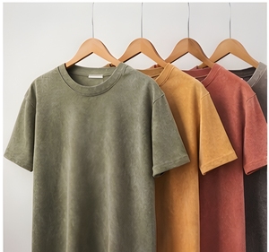 Camiseta Oversize de Algodón Pesado con Logo Personalizado, 240 GSM, Tejido French Terry, Lavado a la Piedra, Impresión Serigrafiada y Puff Print, Fabricante de Camisetas Streetwear - Product Image 2