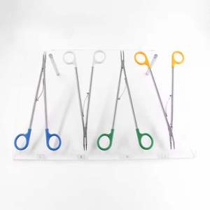 Pince à clips Hemolok en acier inoxydable, applicateur manuel, pince chirurgicale avec poignée en plastique pour la chirurgie générale - Product Image 4
