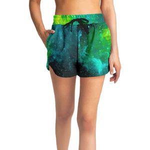 Shorts Deportivos para Mujer, Tejido de Punto de Alta Densidad, Opacos, Anti-Fricción, Flexibilidad Superior, Comodidad Superior, Sublimados - Product Image 3