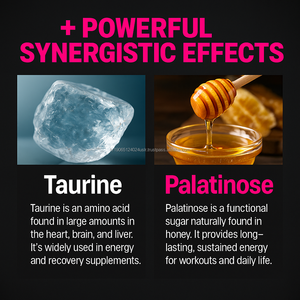 L arginina taurina en polvo suplemento de aminoácidos para adultos rendimiento energético OEM vegano Corea - Product Image 4