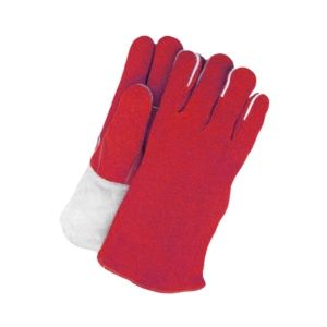 Gants de sécurité industriels de qualité supérieure, résistants, en cuir de vachette pleine fleur, double paume, protection lisse des mains pour le soudage - Product Image 6