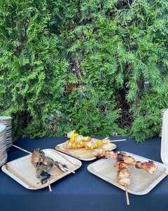 Wholesale Palm Leaf Square <b>Plates</b> 10 Inches Biodegradable <b>Disposable</b> <b>Plates</b> Pack of 100 Pieces for Restaurants Hotels and Cafes - Product Image 1