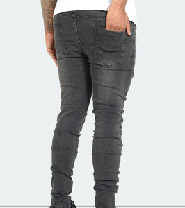 Pantalones Vaqueros de Mezclilla para Hombre, Corte Relajado, Casuales, de Pierna Recta, Lavado Suave, Cinco Bolsillos, Ropa Urbana Personalizada - Product Image 6