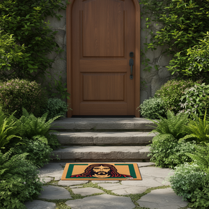 Alfombra de Entrada con Diseño Intrincado de Jesús, 40x60cm, FIGURA JESUS 19331 - Product Image 2