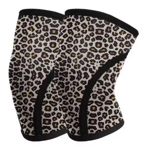 Genouillère de sport élastique en nylon réglable personnalisée avec sangle de compression, vente en gros sur mesure – Meilleures ventes - Product Image 5