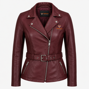 Chaquetas de Cuero para Mujer, Cuello Alto, Forro de Cuero, Cálidas para Invierno, Acolchadas, Transpirables, Servicio OEM ODM - Product Image 5