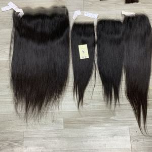 Alta calidad 13x6 HD para encaje Frontal y 13x4 para Swiss HD cierre Frontal cutícula alineada extensiones de cabello humano crudo - Product Image 4