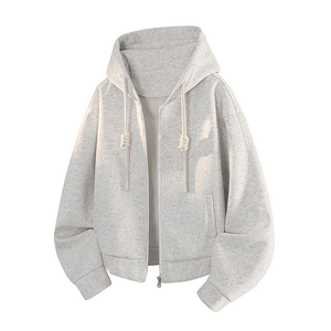 100% Cotton Pullover Washed Fleece Lined Zipper-Up Embossed Blank Zipper Hoodie Men's Oversized Custom Logo Waterproof <b>Hoodies</b> - Product Image 1