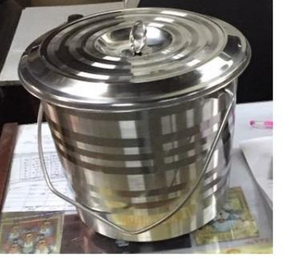 MIINOX MW-PSB Stainless Steel Water <b>Bucket</b> 6-10L Capacity Eco-Friendly Home & Kitchen Utility <b>Bucket</b> for Export - Product Image 4
