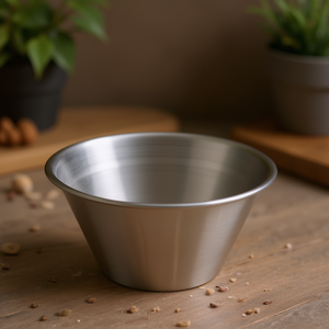 Ciotola conica in acciaio inossidabile da 10 Oz per la preparazione del caffè - Product Image 3