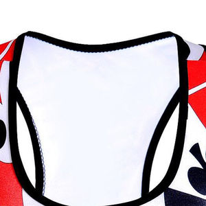 Soutien-gorge de sport personnalisé à imprimé poker, respirant, maintien moyen, en Spandex et Polyester, pour le fitness - Product Image 4