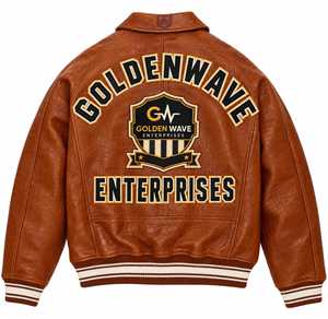 Men's Leather Crocodile Embossed Bomber <b>Jacket</b> Custom Logo Varsity <b>Jacket</b> <b>Vintage</b> <b>Motorcycle</b> <b>Jacket</b> Wholesale Manufacturer - Product Image 1