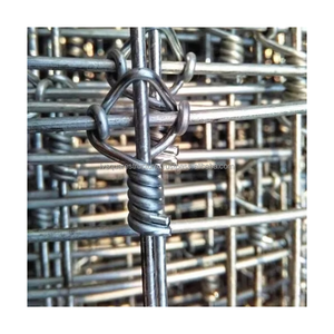 Rouleau de grillage galvanisé à nœuds fixes pour clôture de champ, protection des bovins, des chevaux, des moutons, des chèvres, des cerfs et des exploitations agricoles - Product Image 1