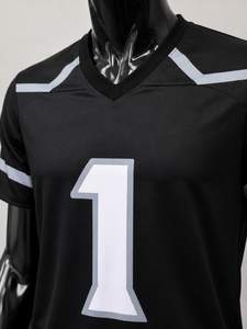 Maillots de football américain personnalisés OEM, uniformes d'équipe respirants en maille, shorts imprimés avec nom et numéro personnalisés, fabricant de vêtements de sport - Product Image 4