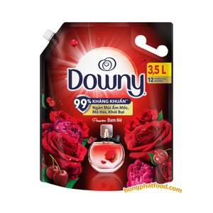 Adoucissant concentré liquide Downy 3,5 L Parfum Passion Sachet de voyage pour lessive - Product Image 1