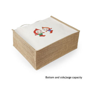 Eco Friendly Durable Jute Beach Tote <b>Bag</b> with Premium Quality Fabric for Long Term Sustainable Use - Product Image 3