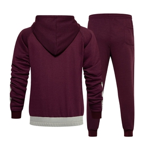 Ensemble de survêtement athlétique haut de gamme pour hommes, sweat-shirt et pantalon de jogging élégants pour la salle de sport, la course à pied et les sports de plein air3 - Product Image 5