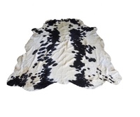 Modern Full-Piece Genuine Cowhide Leather Rug Handmade Luxury Carpet For Home & Office Indoor And Outdoor Decor