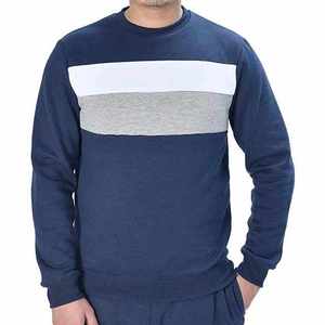 Sweat-shirt de sport pour homme en coton, col rond, confortable, respirant, vêtements de sport pour la course à pied, logo personnalisé 2026 - Product Image 1