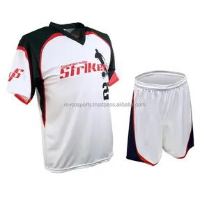 最新时尚升华白色排球制服套装定制设计您自己的排球运动衫透气排球运动衫