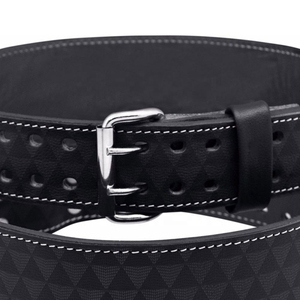 Premium Adjustable Leather Weightlifting Belt for Fitness Gym Exercise Training <b>Back</b> <b>Support</b> - Product Image 3