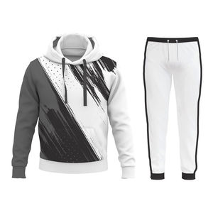 Ensemble de survêtement d'entraînement pour homme avec logo personnalisé, motif uni imprimé, idéal pour l'hiver - Product Image 5