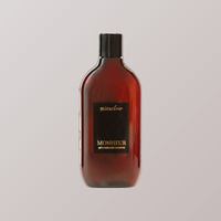 Produits capillaires en gros MONHEUR Coréen Miraclair Monere Shampoing Anti-Chute 300 ml Fabriqué en Corée Blanc