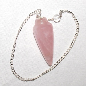 Get the Best Rose Quartz 6 Faceted Pendulums | Rose Quartz Pendulums for Sale | 6 Faceted Pendulums - Product Image 2