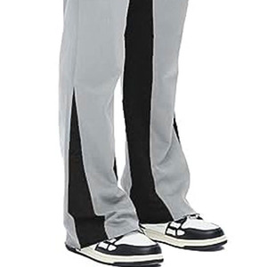 Contrast Color Panels Design <b>Flare</b> <b>Sweatpants</b> Custom Made Adults Boys <b>Flare</b> <b>Sweatpants</b> Trouser At <b>Wholesale</b> Cheap Price - Product Image 6