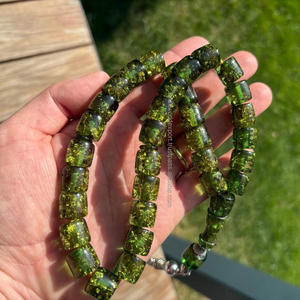 Rosario Islámico Tasbih al por Mayor, 33 Cuentas de Oración de Cuerno de Búfalo, Misbaha Hecha a Mano, Certificada por IGI, Color Personalizable, Empaquetada en Caja - Product Image 1