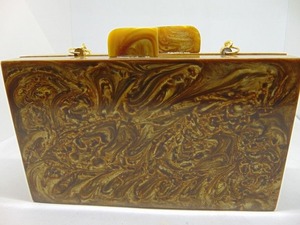 Bolso de moda creativo hecho a mano con resina epoxi, elegante bolso de mano acrílico para damas, ideal para bodas, fiestas y cenas. - Product Image 2