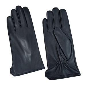 Custom Genuine <b>Leather</b> Winter Driving <b>Gloves</b> for <b>Men</b> | Soft Sheepskin <b>Leather</b> Warm Eco-Friendly Breathable Touchscreen OEM ODM - Product Image 5