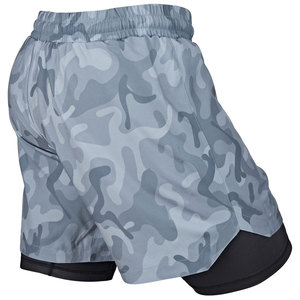 Top Selling Men MMA Training Shorts Spandex Polyester Breathable <b>Mid</b> Waist Elastic Quick Dry Sports Shorts Made in Pakistan OEM - Product Image 2
