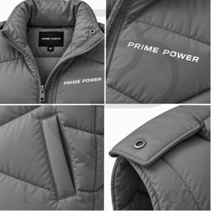 Gilet matelassé décontracté pour femme, sans manches, chaud et isolant, pour l'hiver et les activités de plein air - Product Image 3