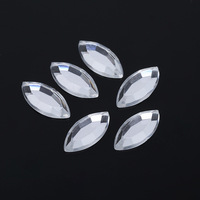 18mm Non Hotfix Dos Plat Rond Acrylique Strass Coloré En Plastique Glitter Gemmes Grands Diamants pour Bijoux