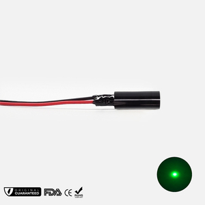 Sécurité professionnelle 520nm Laser vert Class2 contour en aluminium à longue distance 6mm - Product Image 1