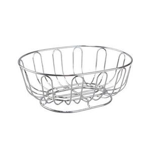 Corbeille à fruits en acier inoxydable design pour comptoir de cuisine et décoration de table à manger - Product Image 2