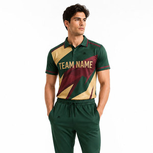 Wholesale Cheap Price Sports Wear <b>Cricket</b> Uniform Best Quality <b>Cricket</b> Uniform 100% Polyester <b>Cricket</b> Uniform - Product Image 4