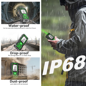 Sndway Sw-wg Ip65 Laser grün Mess modul 100m Digital Level Logo Kunden spezifische Messwerk zeuge Außen entfernungs messer - Product Image 5